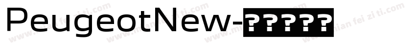 PeugeotNew字体转换