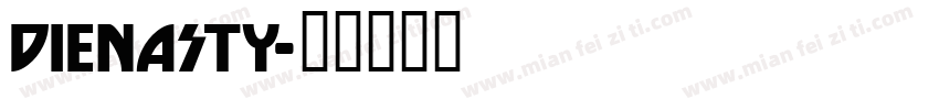 DIENASTY字体转换