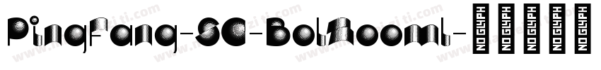 PingFang-SC-BolZooml字体转换