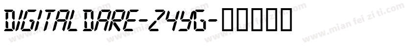 DigitalDare-z4yG字体转换