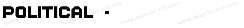 political字体字体转换