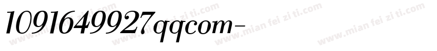 1091649927qqcom字体转换