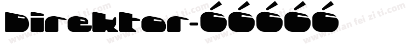 Direktor字体转换
