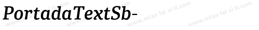 PortadaTextSb字体转换