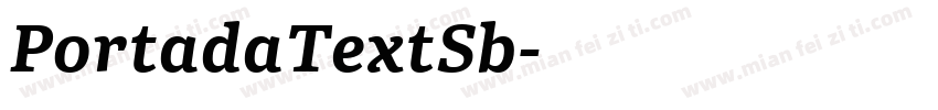 PortadaTextSb字体转换