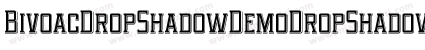 BivoacDropShadowDemoDropShadow-Rp9RW字体转换