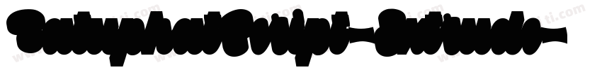 BatuphatScript-Extrude字体转换