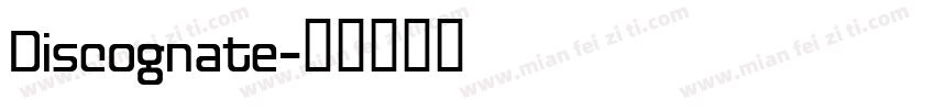 Discognate字体转换