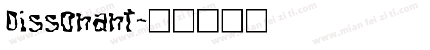 Dissonant字体转换