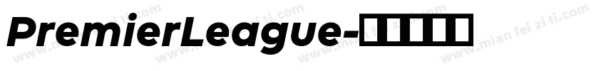 PremierLeague字体转换