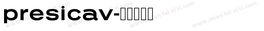 presicav字体转换