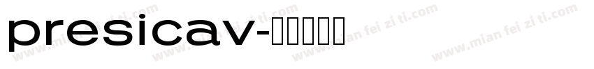 presicav字体转换