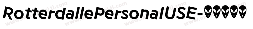 RotterdallePersonaIUSE字体转换
