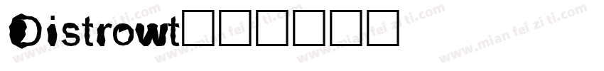 Distrowt字体转换