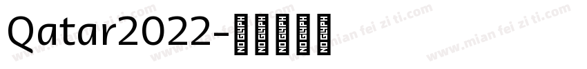 Qatar2022字体转换