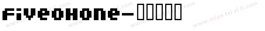 FiveOhOne字体转换