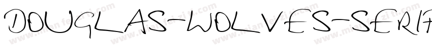 Douglas-Wolves-Serif字体转换