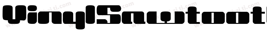 VinylSawtoothITC字体转换