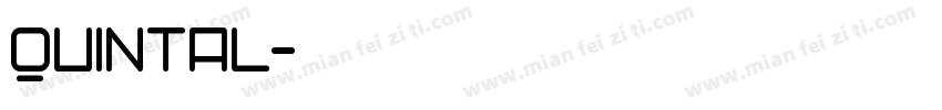 Quintal字体转换