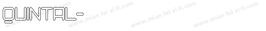 Quintal字体转换