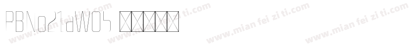 RBNo21aW05字体转换