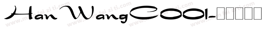 HanWangC001字体转换