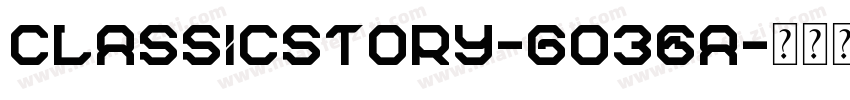 ClassicStory-GO36a字体转换