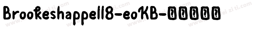 Brookeshappell8-eoKB字体转换