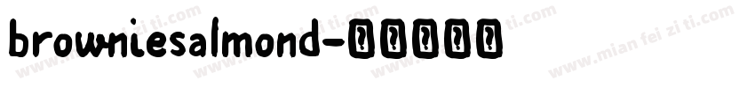 browniesalmond字体转换