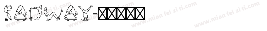 radway字体转换