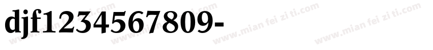 djf1234567809字体转换