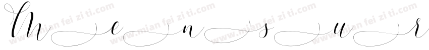 MensuraTitling1字体转换