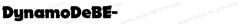 DynamoDeBE字体转换