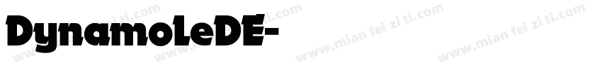 DynamoLeDE字体转换
