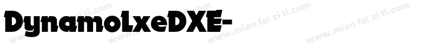 DynamoLxeDXE字体转换