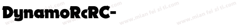 DynamoRcRC字体转换