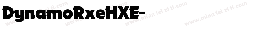 DynamoRxeHXE字体转换