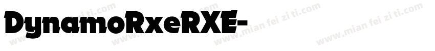 DynamoRxeRXE字体转换