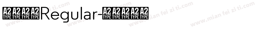 小夏等幅Regular字体转换