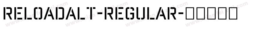 ReloadAlt-Regular字体转换