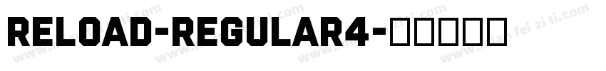 Reload-Regular4字体转换