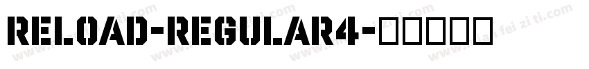 Reload-Regular4字体转换