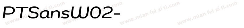 PTSansW02字体转换