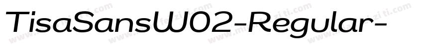 TisaSansW02-Regular字体转换