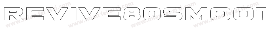 Revive80SmoothSignat字体转换