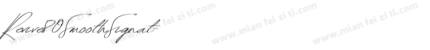 Revive80SmoothSignat字体转换