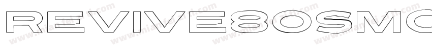 Revive80SmoothSignat字体转换