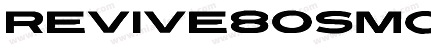 Revive80SmoothSignat字体转换