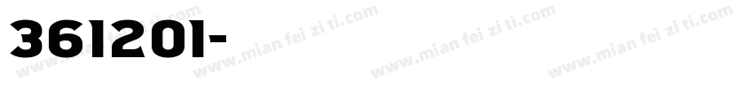 361201字体转换