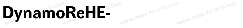 DynamoReHE字体转换
